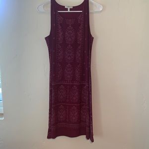 Maroon Maurice’s Dress